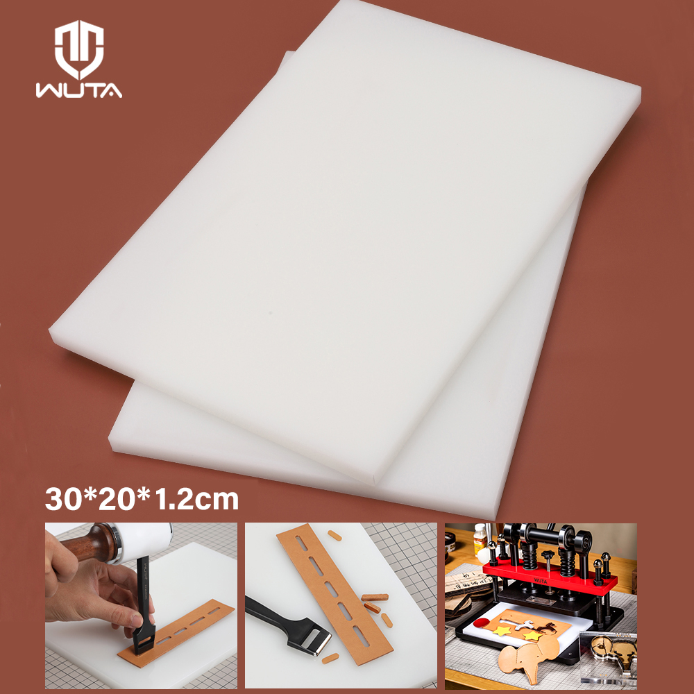 Bar Mat Rubber - WUTA 1pc 가죽 펀칭 보드 PVC