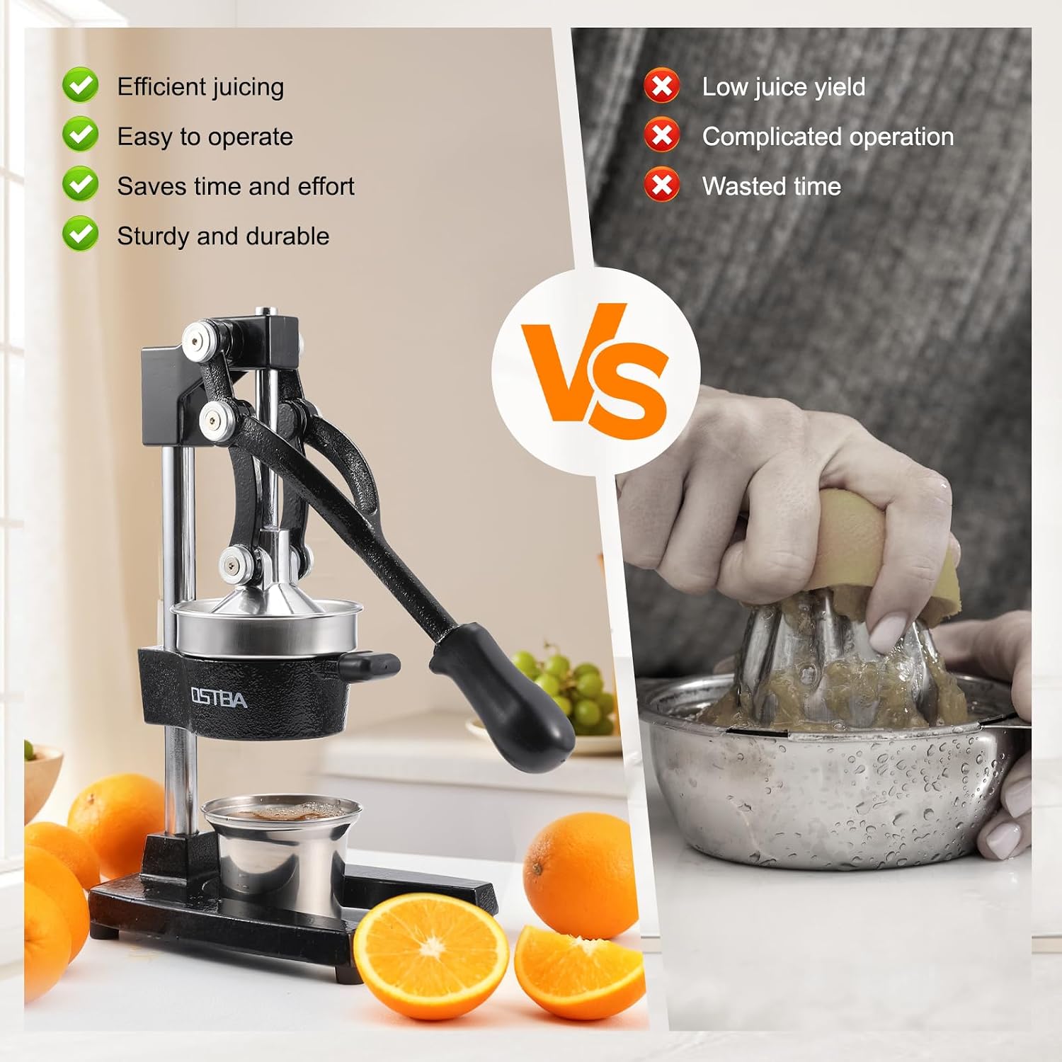주철 수동 감귤류 착즙기 - Citrus Juicer Bar 리뷰 및 가격
