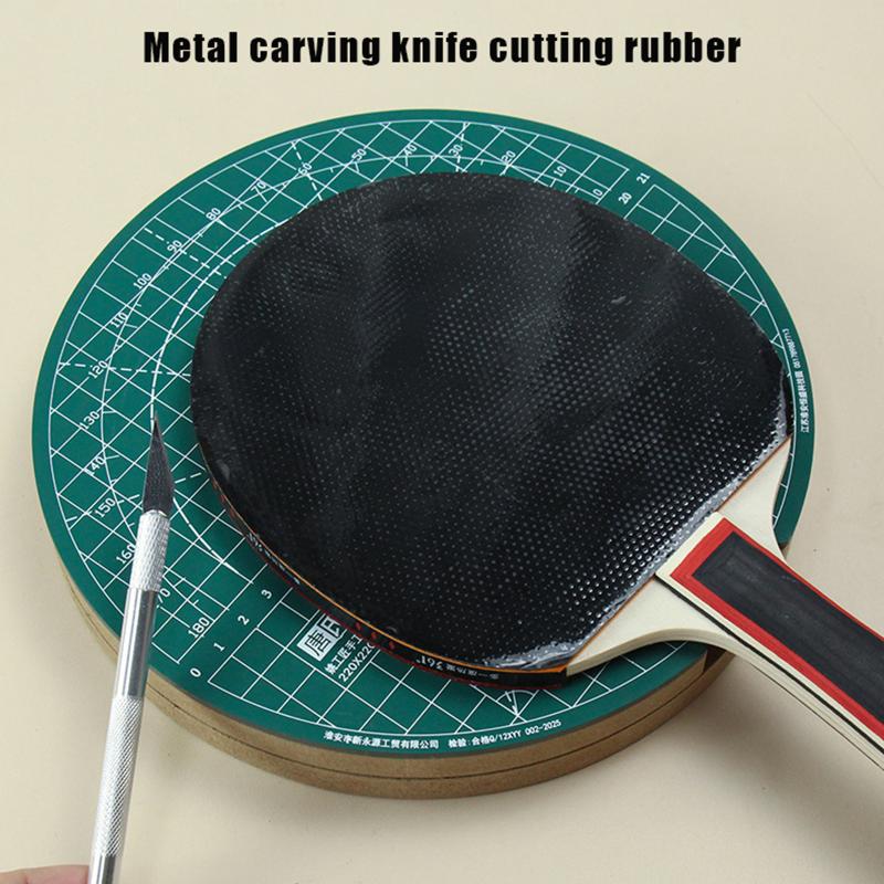새로운 탁구 고무 회전식 커팅 매트 세트 DIY 커팅  - Bar Mat Rubber 리뷰 및 가격