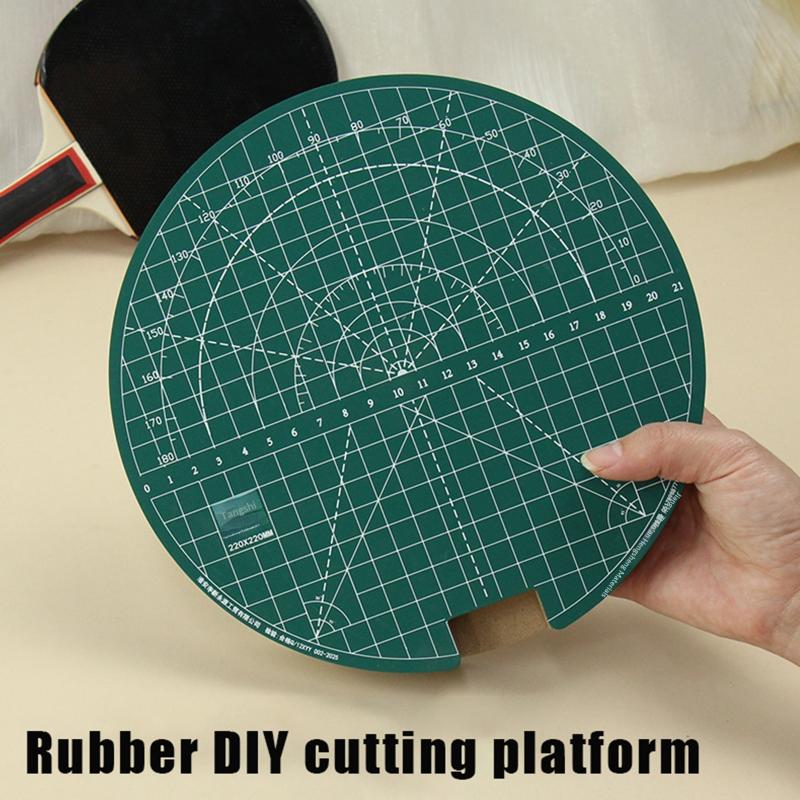 새로운 탁구 고무 회전식 커팅 매트 세트 DIY 커팅  - Bar Mat Rubber 리뷰 및 가격